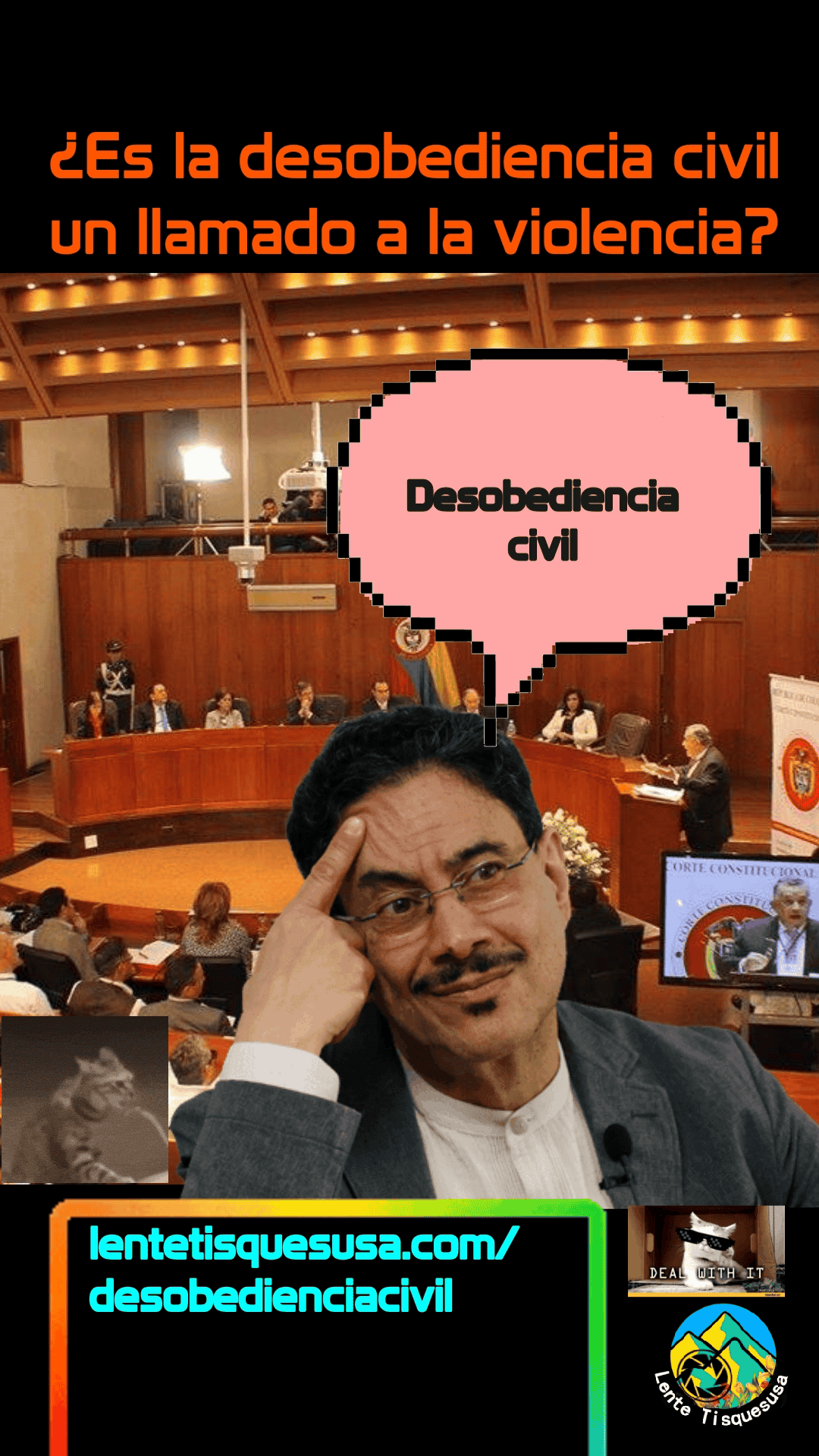 ¿Es la desobediencia civil un llamado a la violencia? ¿Es la desobediencia civil un llamado a la violencia?