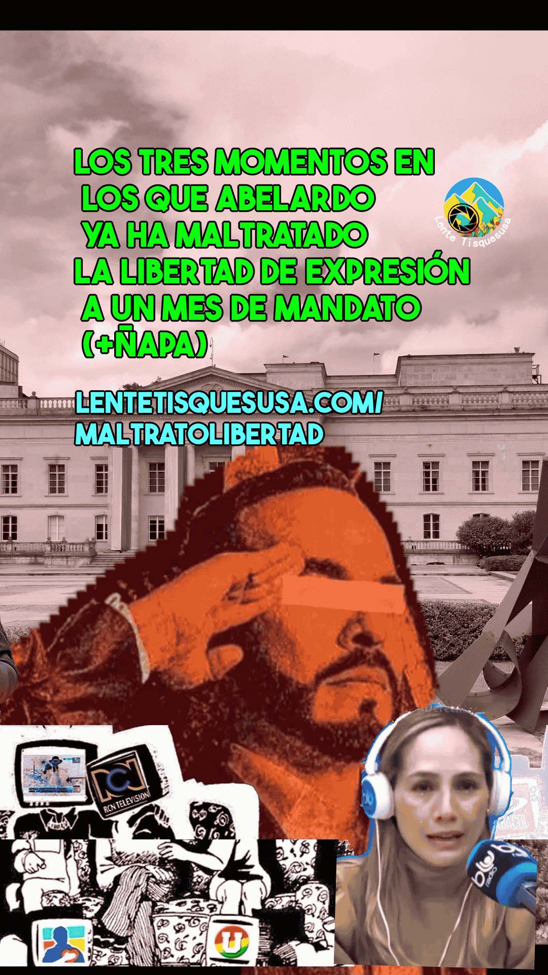 Estos son los tres momentos en los que Abelardo ya ha maltratado la libertad de expresión a un mes de mandato (+ñapa)