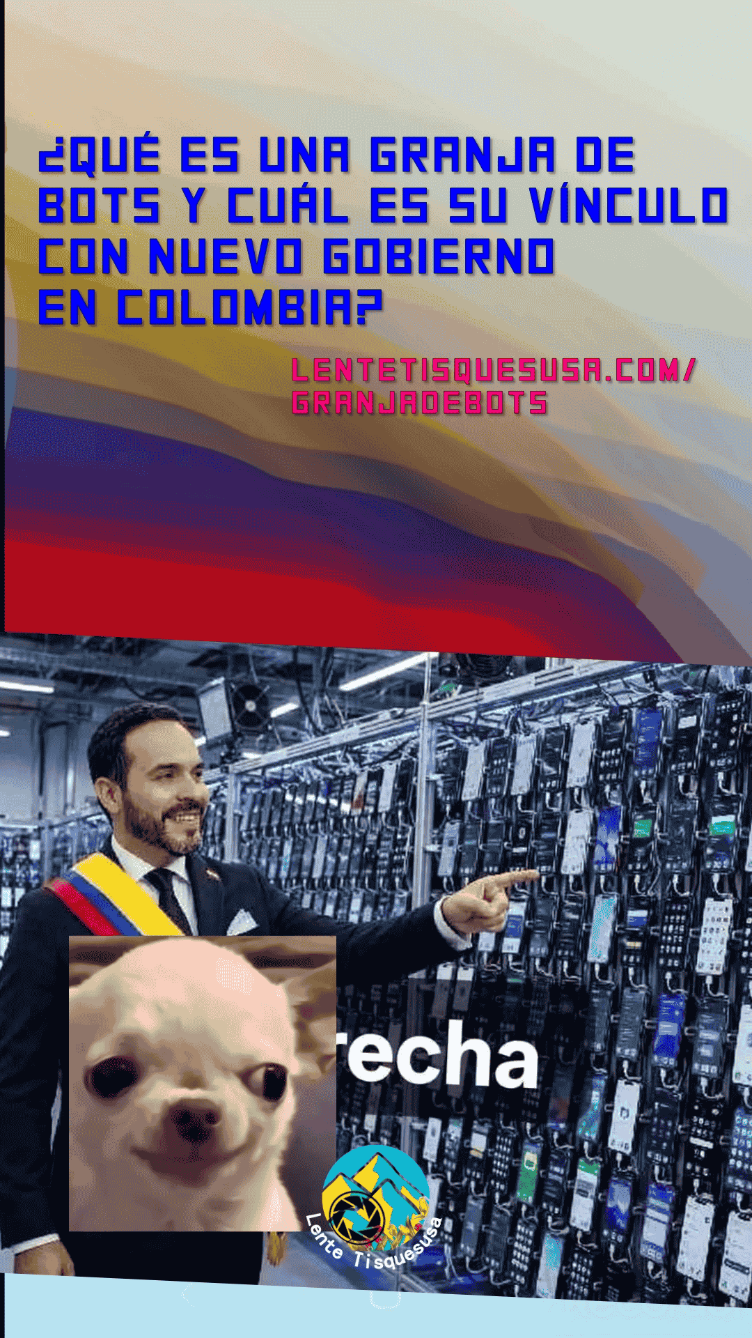 ¿Qué es una granja de bots y cuál es su vínculo con el nuevo gobierno en Colombia? ¿Qué es una granja de bots y cuál es su vínculo con el nuevo gobierno en Colombia?
